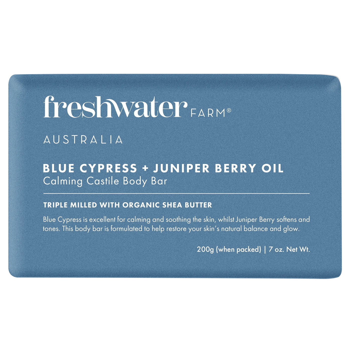 Freshwater Farm - Blue Cypress & Juniper Berry Oil