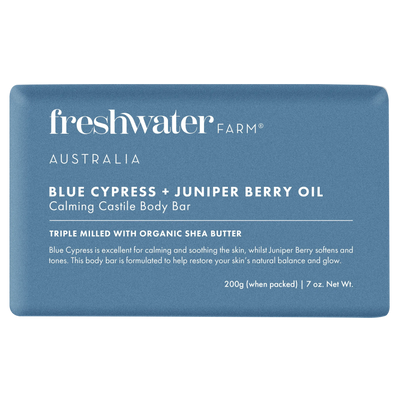 Freshwater Farm - Blue Cypress & Juniper Berry Oil