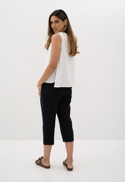 Lido 3/4 Pant - Black