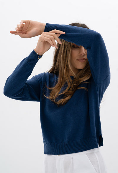 Meadow Jumper - French Blue