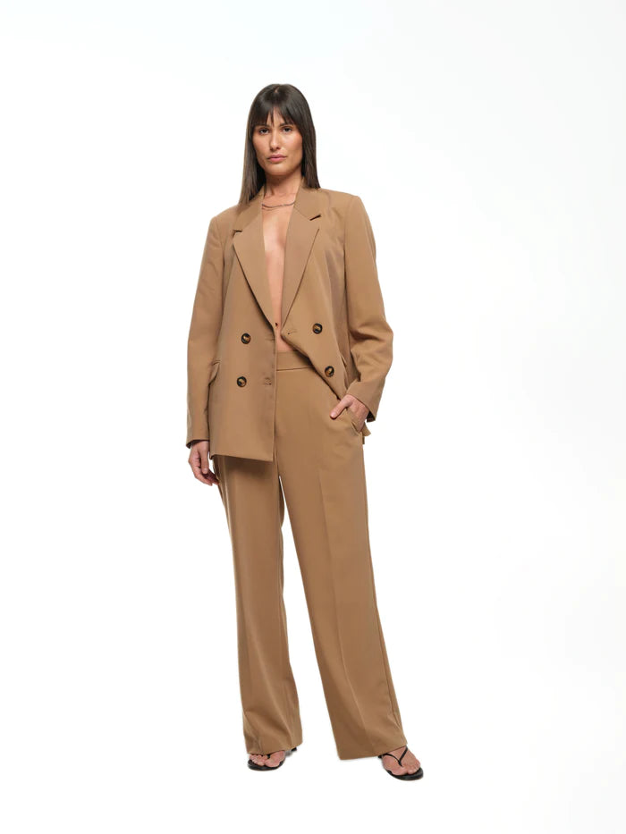 Brooke Blazer - Tan