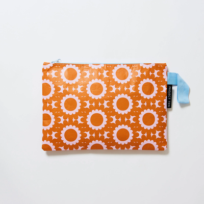 Zip Pouch - Geo Floral