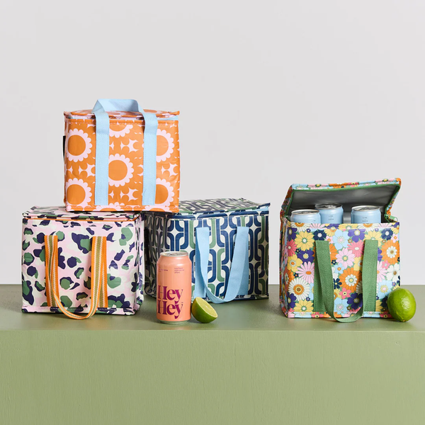 Different patterns of mini insulated tote
