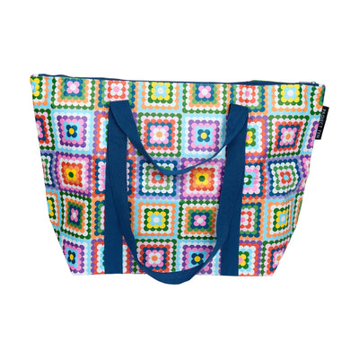 Medium Zip Tote - Crochet