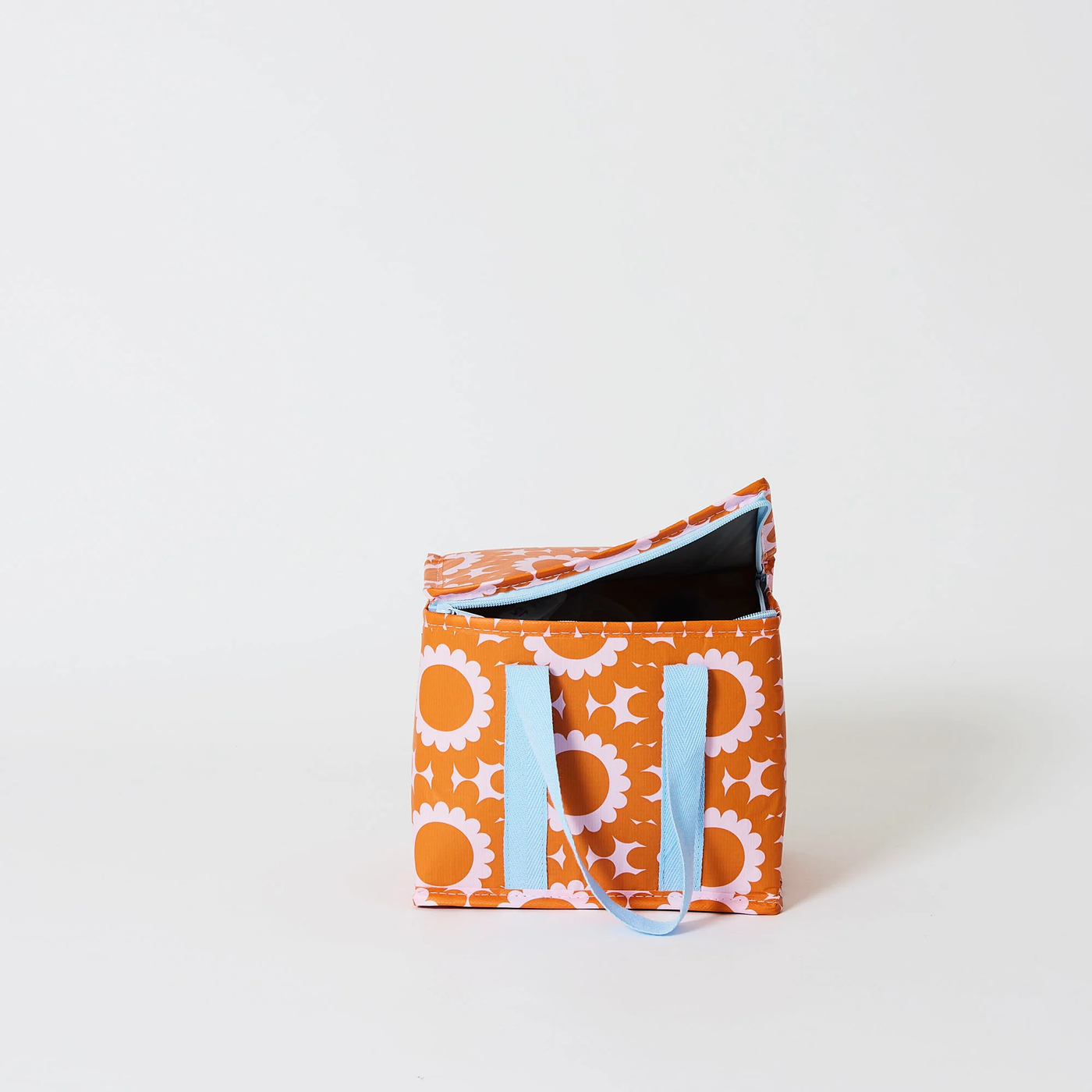 open Mini Insulated Tote - Geo Floral