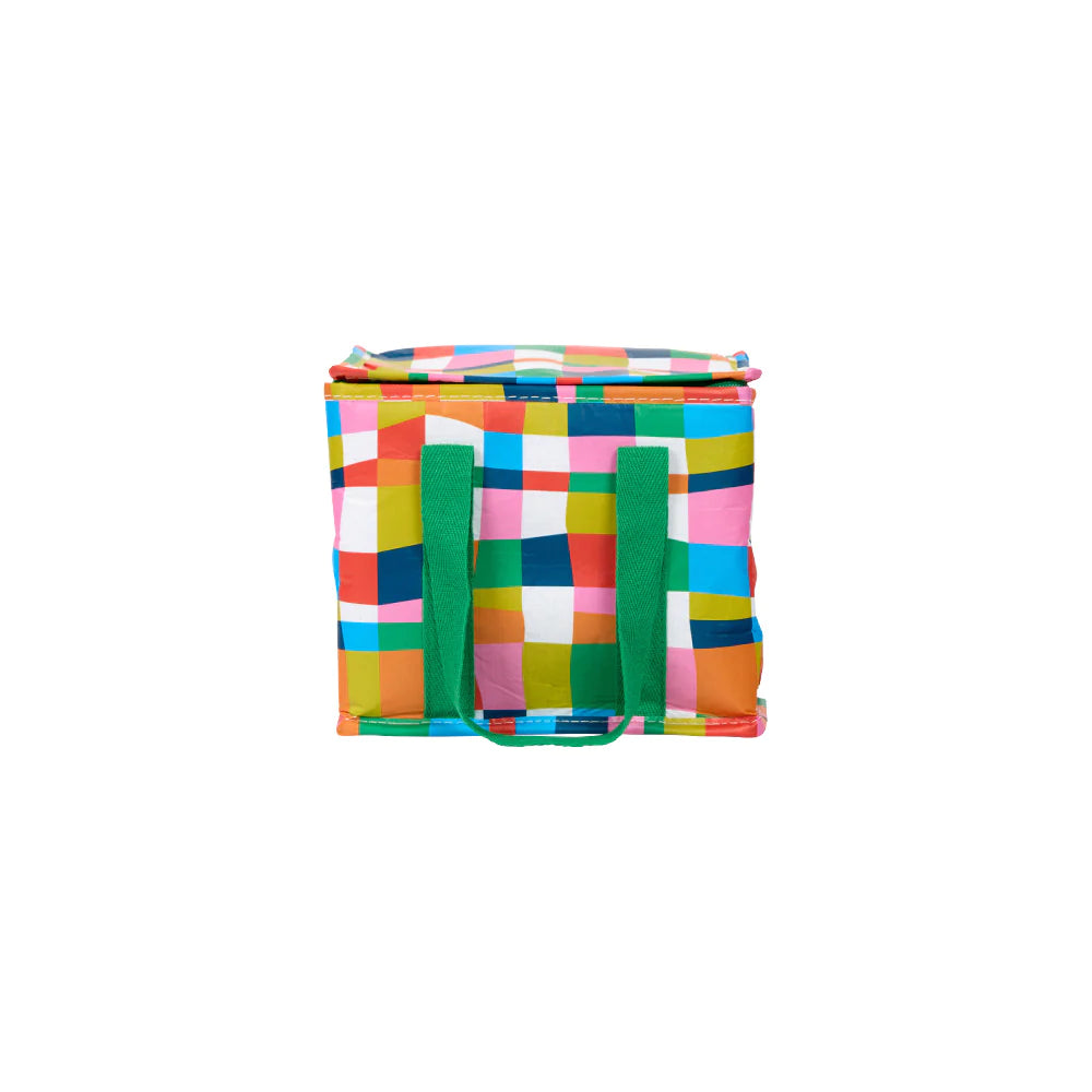 Mini Insulated Tote - Rainbow Weave