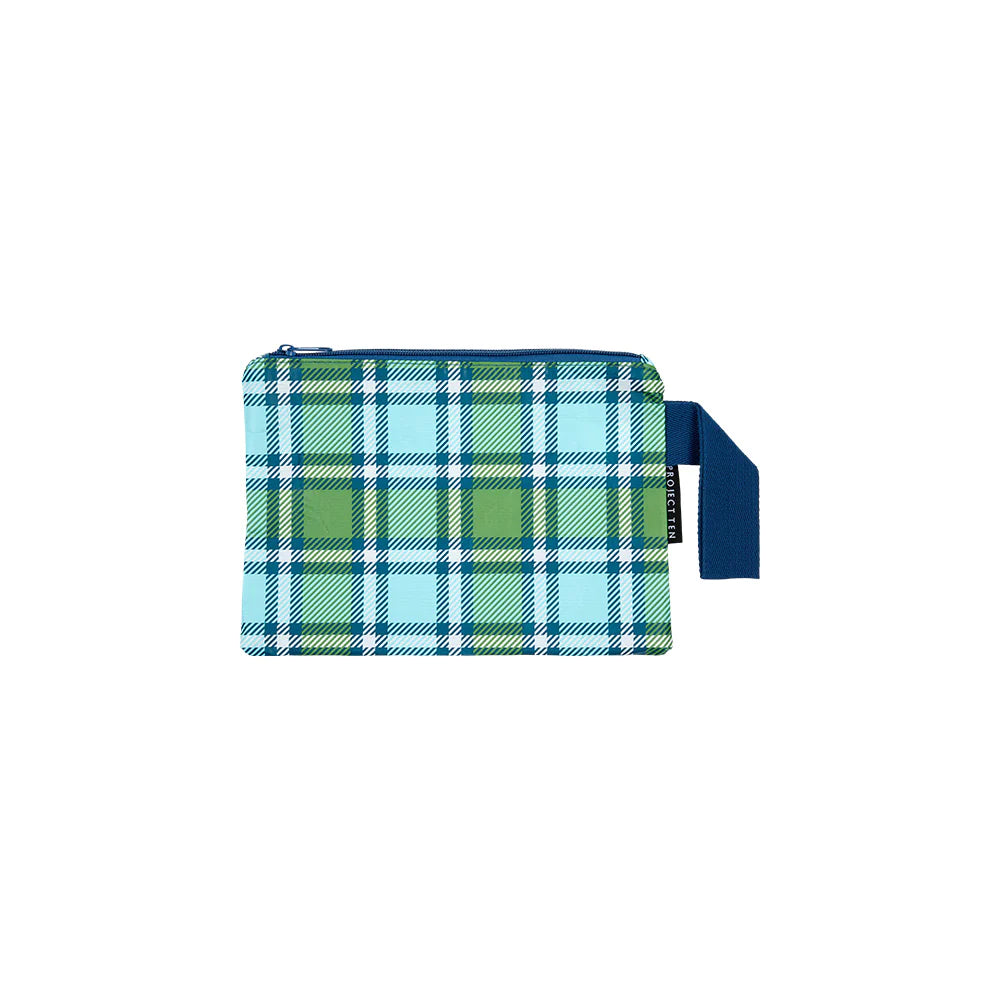 Mini Zip Pouch - Tartan