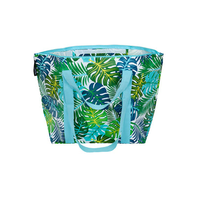 Zip Medium Tote - Palms