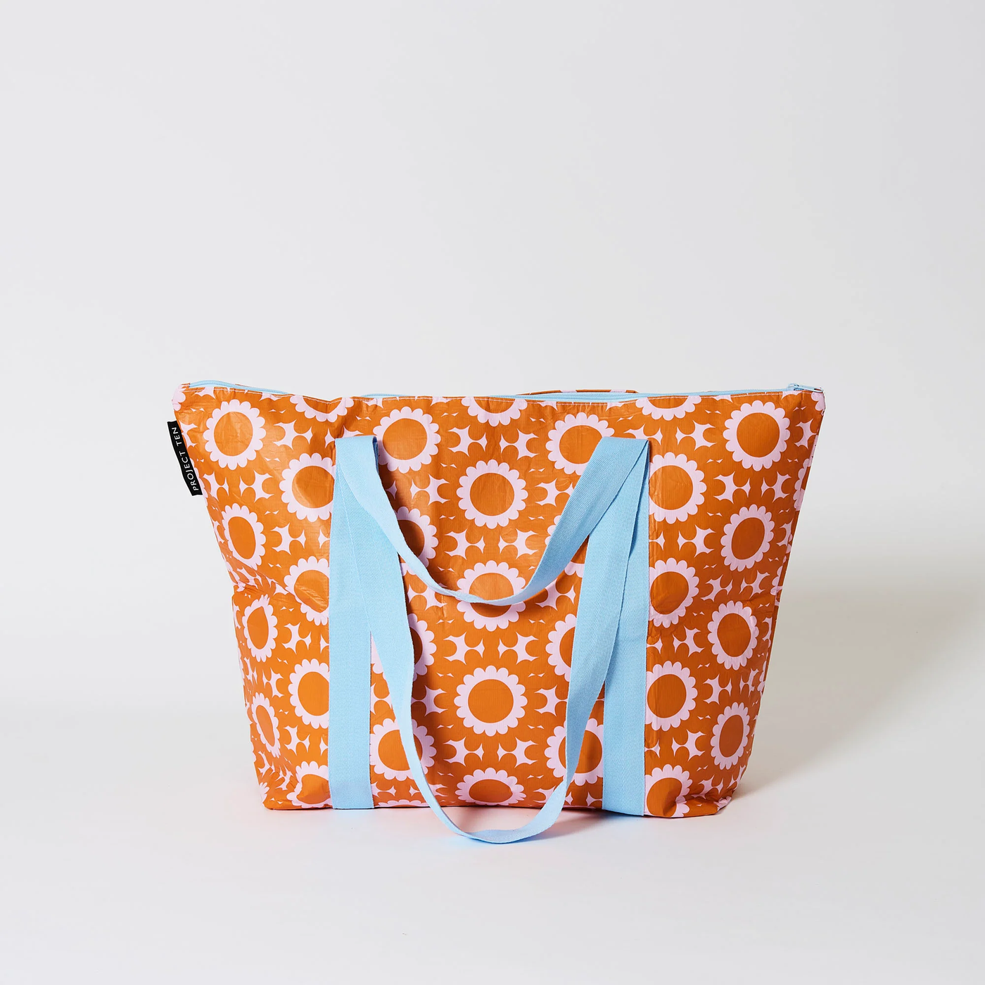 Close Zip Medium Tote - Geo Floral