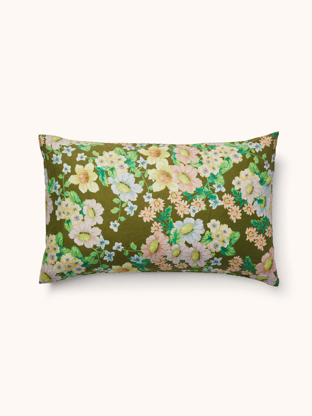 bonnie-neil-buttercup-olive-standard-pillowcases-set-of-2