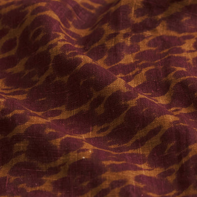 Closer look of Odette Linen Pillowcase print design