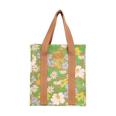 Market Bag Sage x Clare - Floria