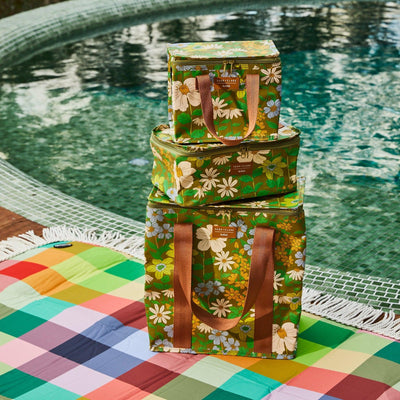 Toiletry Stash Bag Sage x Clare - Floria