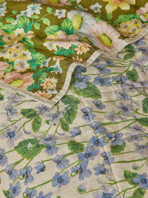 bonnie-neil-buttercup-olive-lilas-blue-quilted-throw