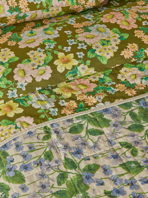 bonnie-neil-buttercup-olive-lilas-blue-quilted-throw