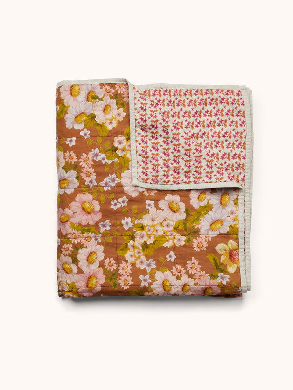 bonnie-neil-buttercup-rust-petit-madeline-pink-quilted-throw