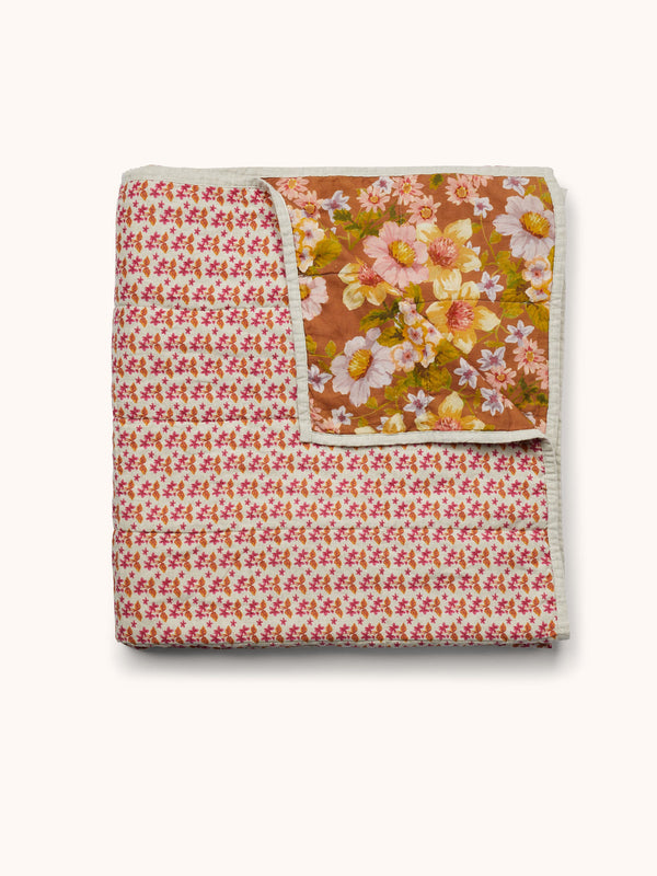 bonnie-neil-buttercup-rust-petit-madeline-pink-quilted-throw