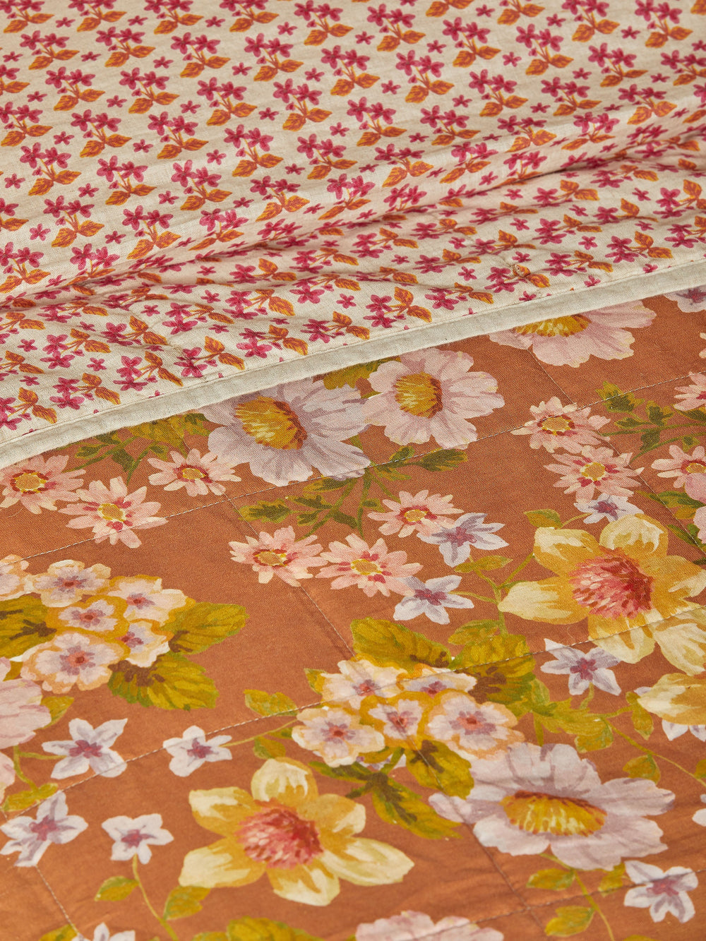 bonnie-neil-buttercup-rust-petit-madeline-pink-quilted-throw