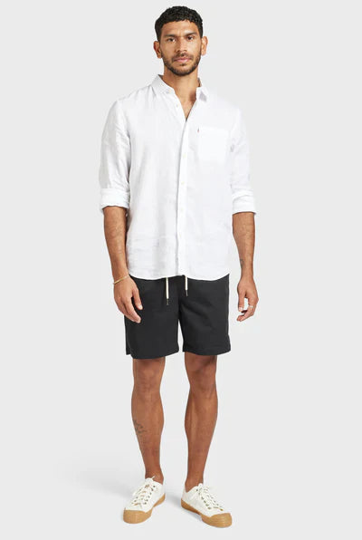 Hampton Long Sleeve Shirt - White