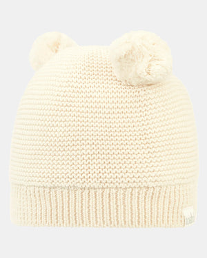 Beanie Snowy - Feather side