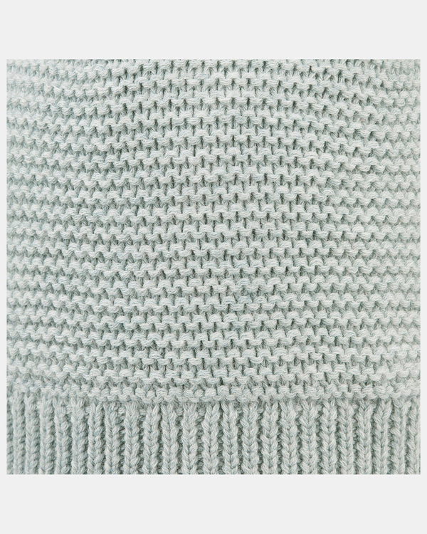 Beanie Snowy - Ice fabric details