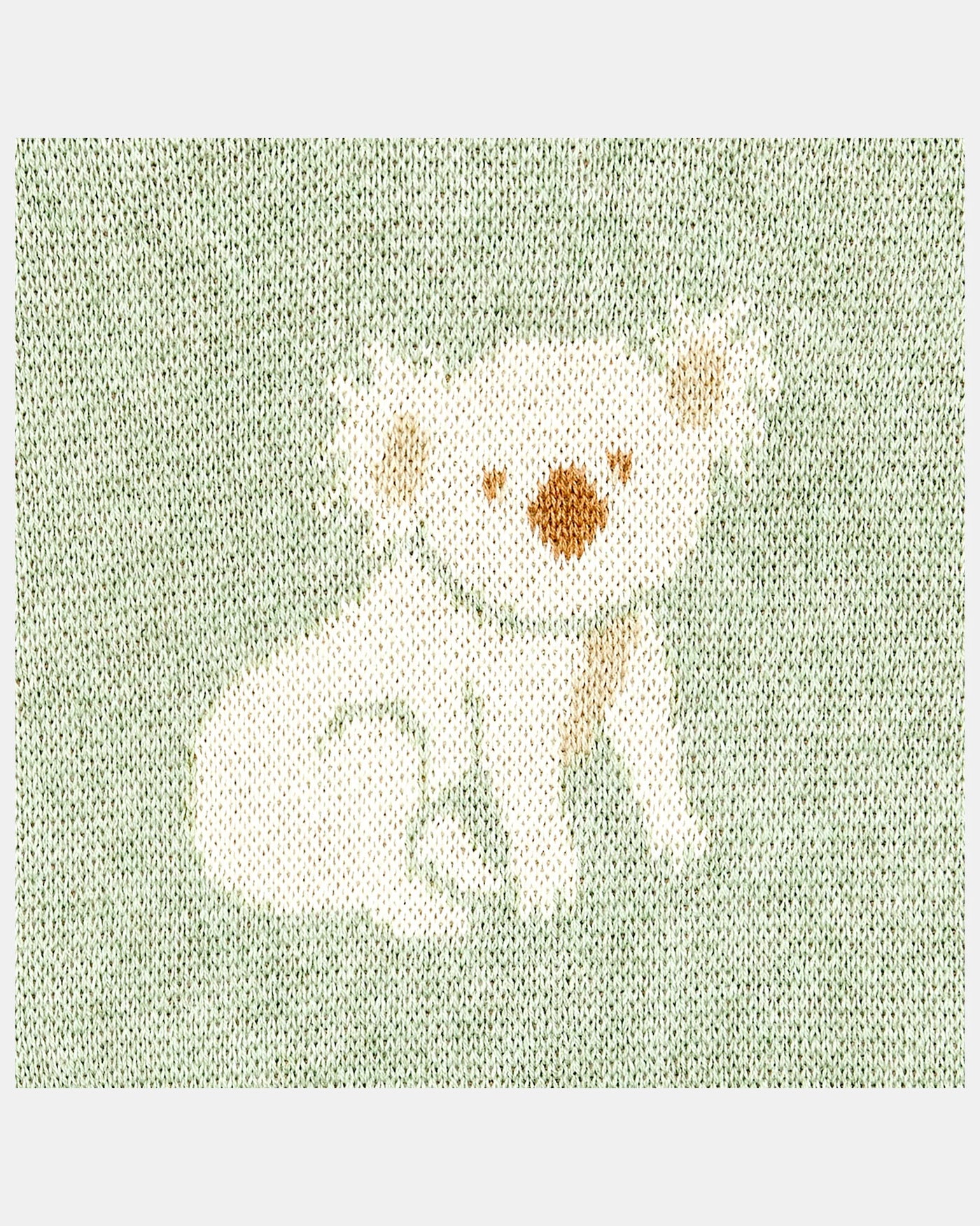 closer look to Organic Blanket Storytime - Koala design