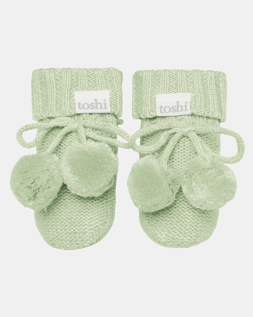 Organic Booties Marley - Matcha