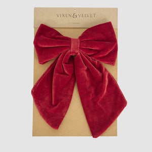 florabelle-velvet-clip-on-bow-large-red