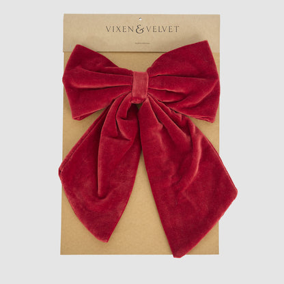 florabelle-velvet-clip-on-bow-large-red