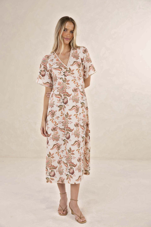humidity-lifestyle-boh-rose-midi-dress