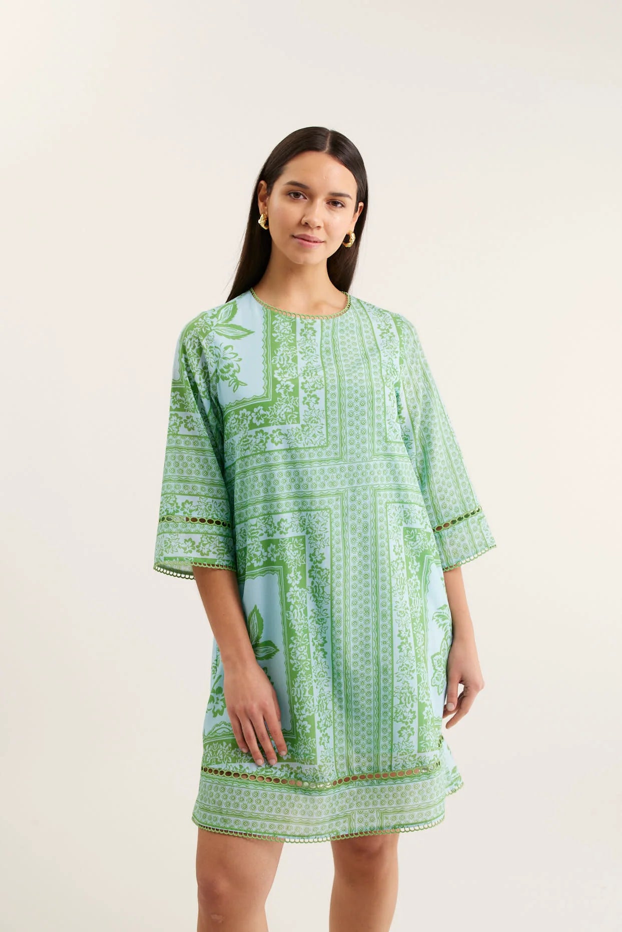 Claire Dress - Florentine Print