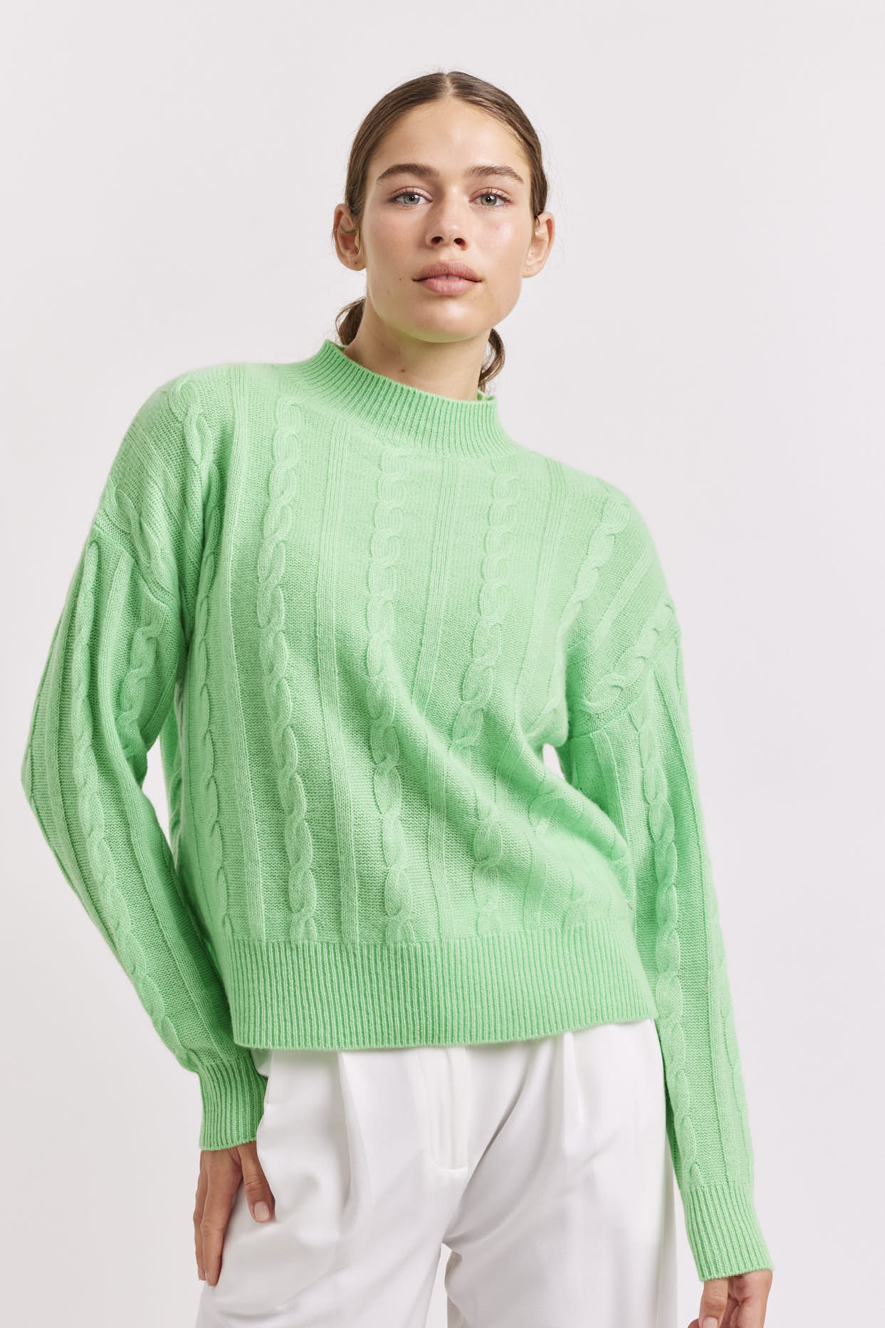 Colbie Sweater - Lime