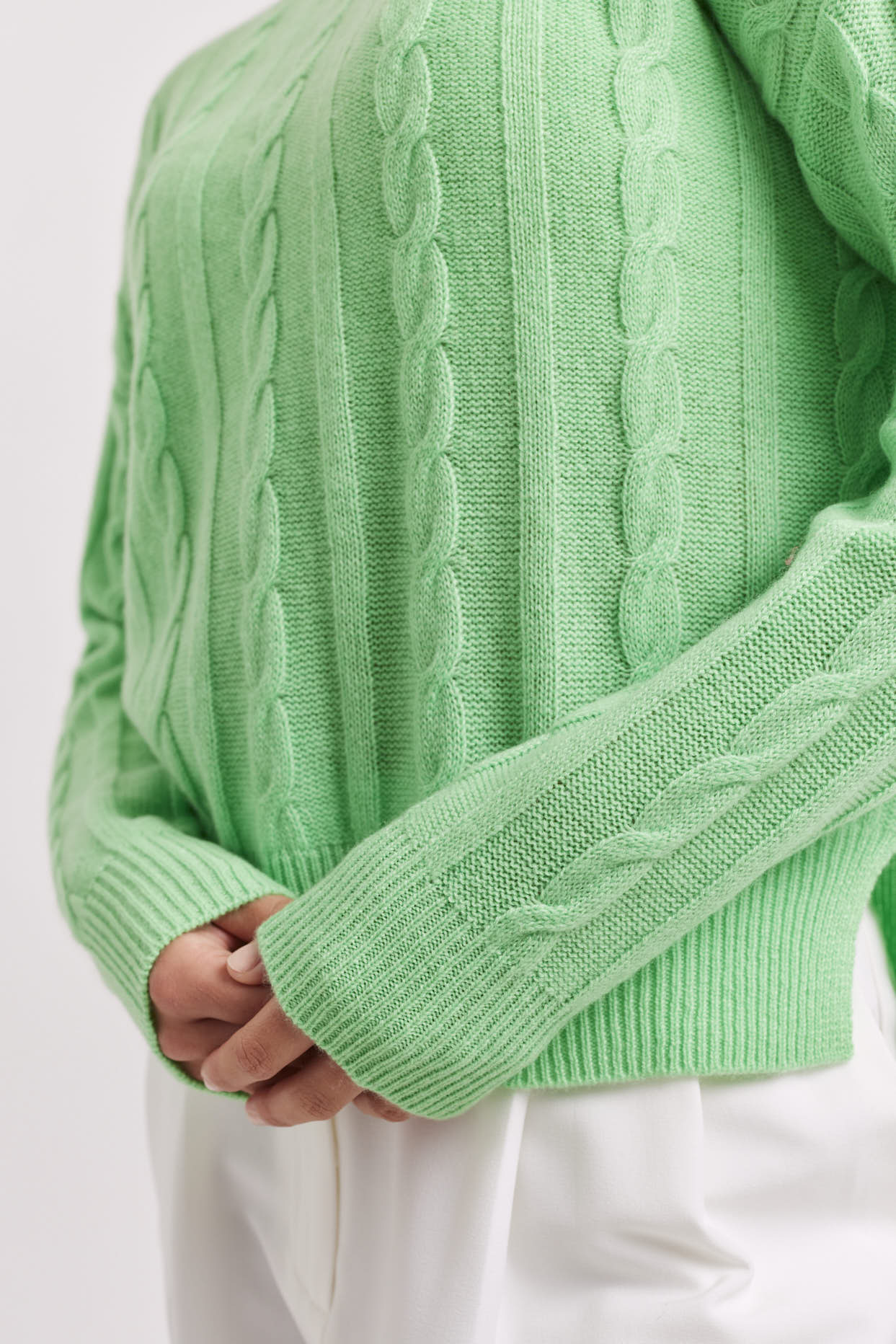 Colbie Sweater - Lime