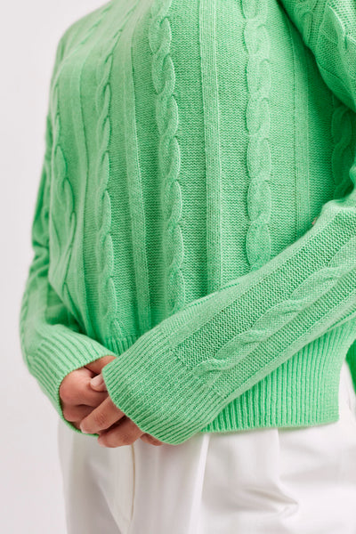 Colbie Sweater - Lime