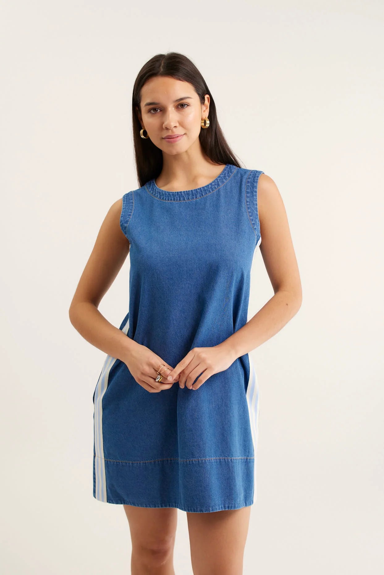 Vespa Dress in Denim