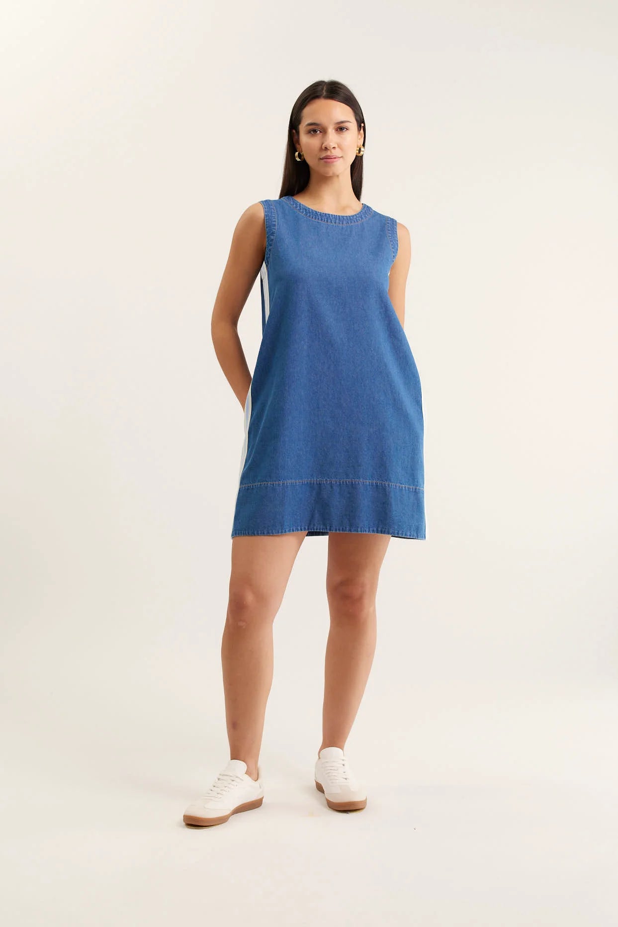 Vespa Dress in Denim