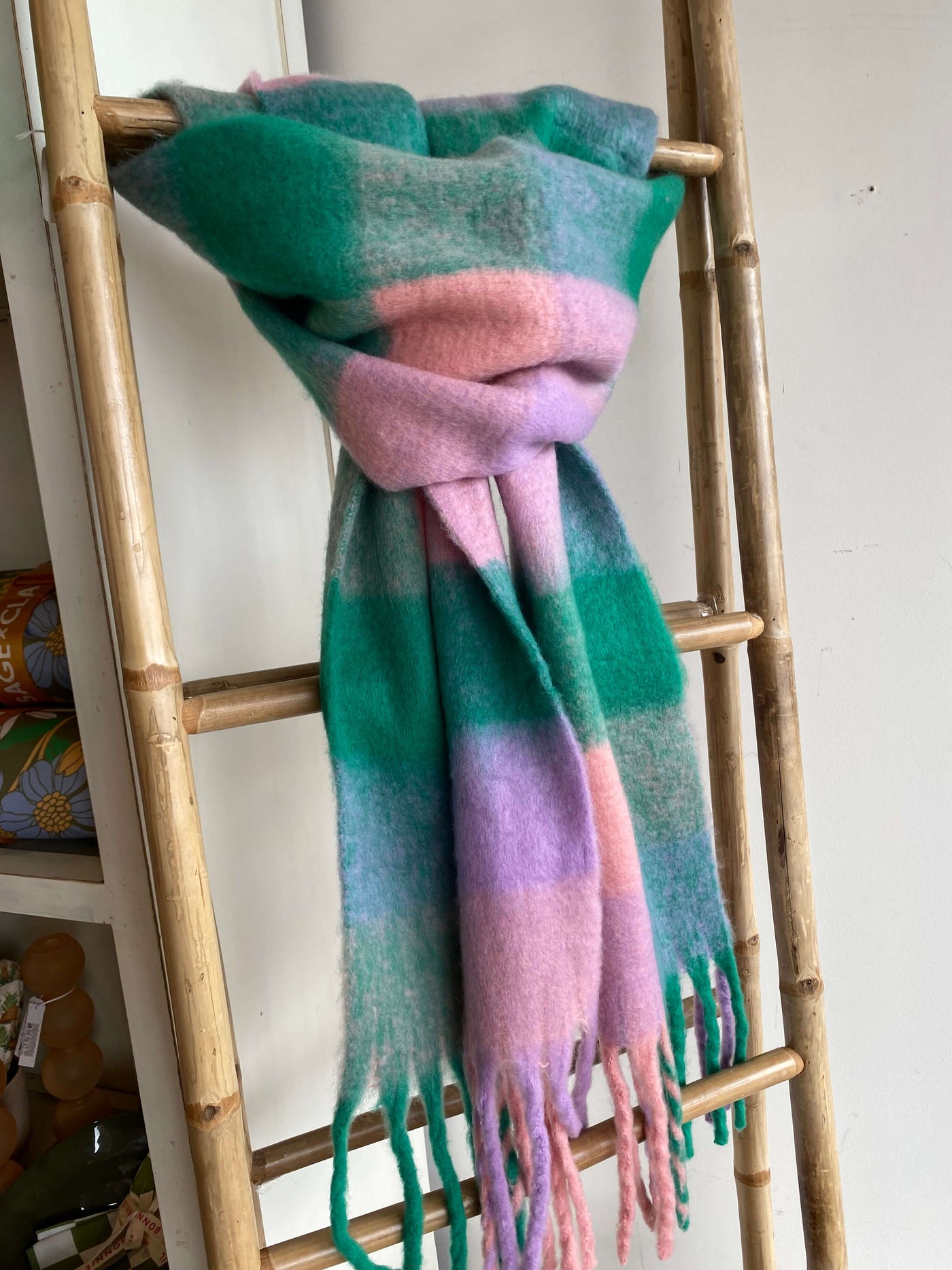 Alps Scarf - Emerald Green