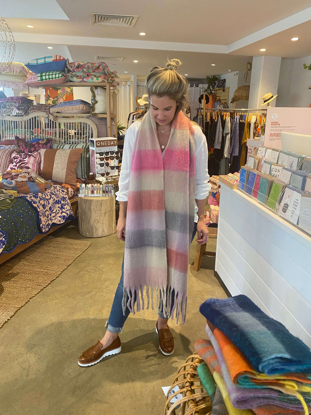 winter Scarf - Pink Lilac