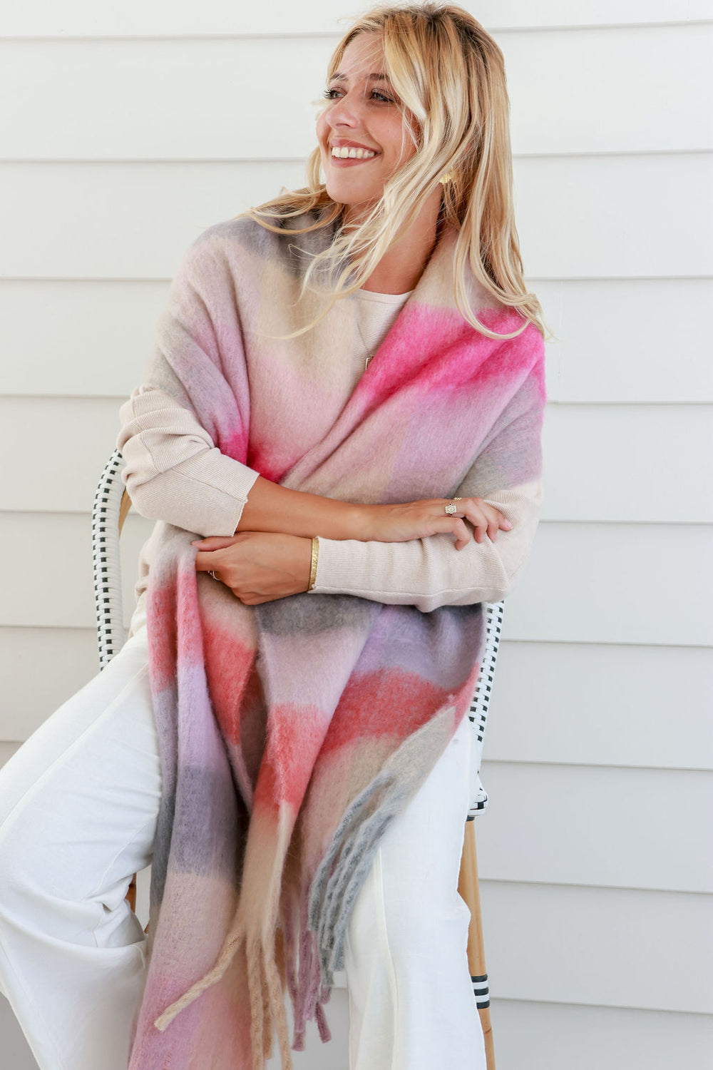 winter Scarf - Pink Lilac