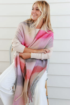 winter Scarf - Pink Lilac