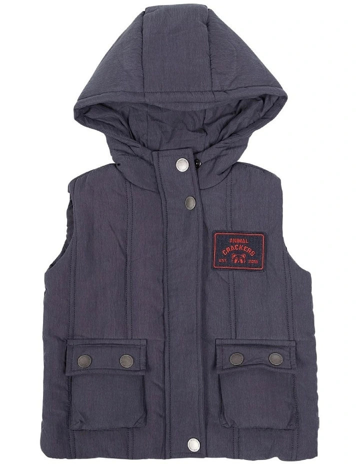 Academy Vest - Charcoal
