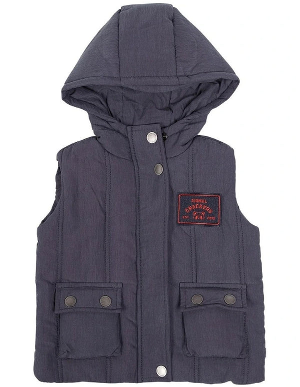 Academy Vest - Charcoal