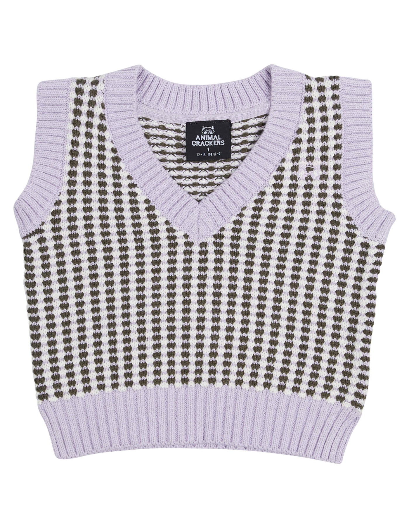 Mixed Vest - Purple