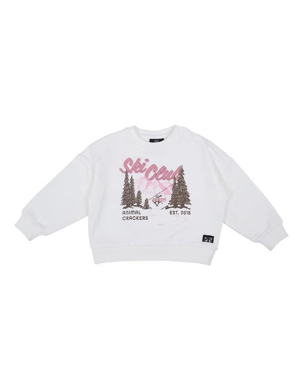 Ski Club Crew - Vintage White