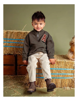 Woodlands 1/4 Zip - Khaki