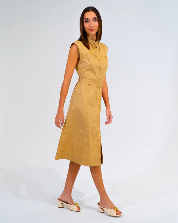 AM Iris Dress-Camel