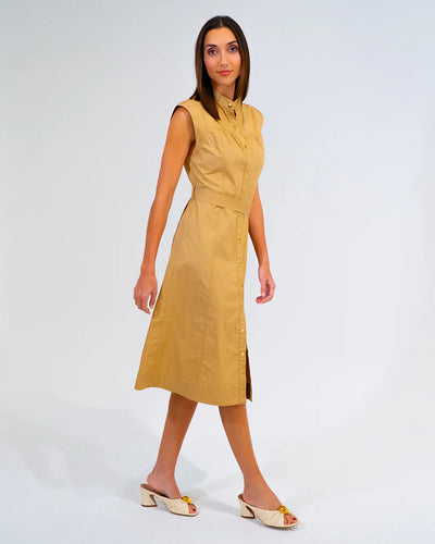 AM Iris Dress-Camel