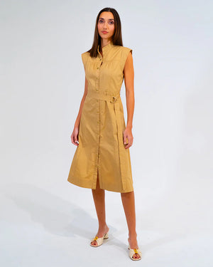 AM Iris Dress-Camel