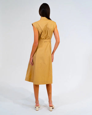 AM Iris Dress-Camel