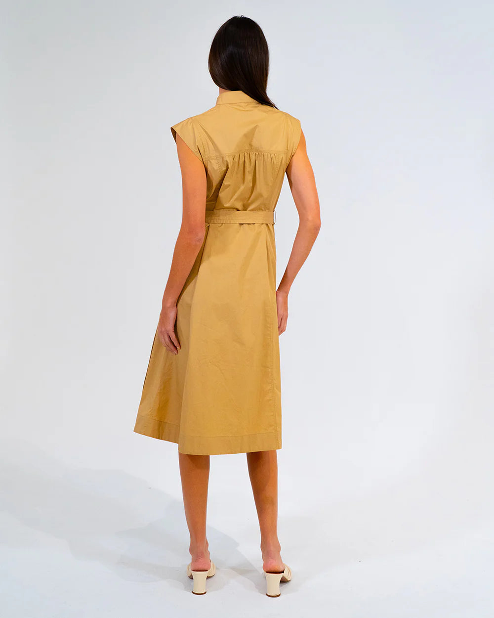 AM Iris Dress-Camel